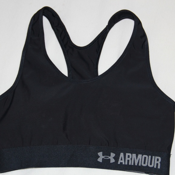 Black Armour Sports Bra - Picture 1 of 6